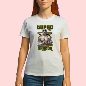 Tricou Tupac GTA V Muscles, muzica Pop, Dama | Barbat | Copii - Img 2