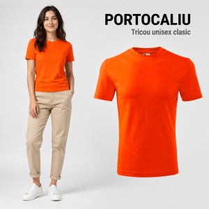Tricou unisex clasic damă și bărbat Malfini Classic 101, 100% bumbac, 160 g/mp - Img 18