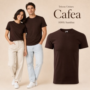 Tricou Unisex Damă / Bărbat Heavy New 137 – 100% Bumbac, Guler Rotund, 200 g/m², XS–5XL - Img 18