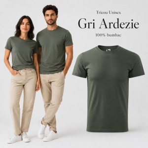 Tricou Unisex Damă / Bărbat Heavy New 137 – 100% Bumbac, Guler Rotund, 200 g/m², XS–5XL - Img 28