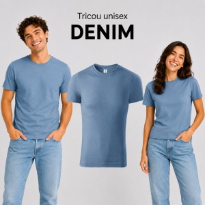 Tricou unisex damă și bărbat, 100% bumbac, mărimi XS–4XL, 22 culori disponibile - Img 18