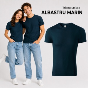 Tricou Unisex Damă și Bărbat model simplu tip Tommy - Img 15