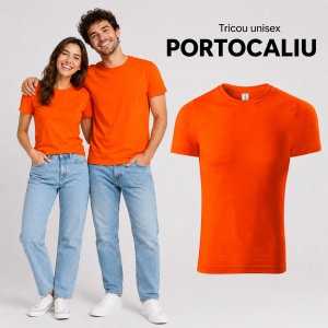 Tricou Unisex Damă și Bărbat model simplu tip Tommy - Img 25