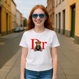 Tricou Ursulet Simpatic Dr - Copii | Dama | Barbat - Img 4