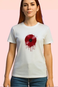 Tricou Vinil Picaturi Sange Arta Muzica, Copii | Dama | Barbat