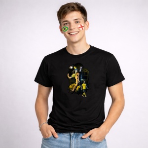 Tricou Zlatan Ibrahimovic Sweden World Cup Fifa 2026 V2, din bumbac 100%, tricou negru, Copii | Dama | Barbat - Img 2