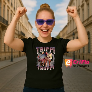 Trippi Troppi Purple ** Tricou Tralalero Tralala Copii | Dama | Barbat - Img 12