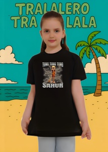 Tung Tung Tung Sahur 4 ** Tricou Tralalero Tralala Copii | Dama | Barbat - Img 4