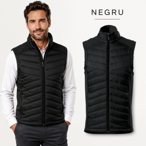 Vestă Hibridă Bărbați Matlasată cu Fermoar, Softshell, Windproof – Cross 557 - Img 13