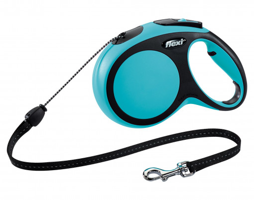 Lesa Flexi Comfort Coarda M 8 m/20 kg Albastru 21322