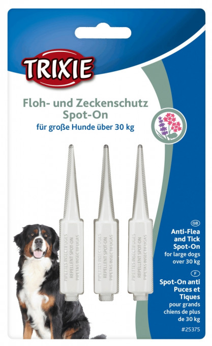 Picaturi Antiparazitare, Caini, >30 kg, 3 x 5 ml, 25375
