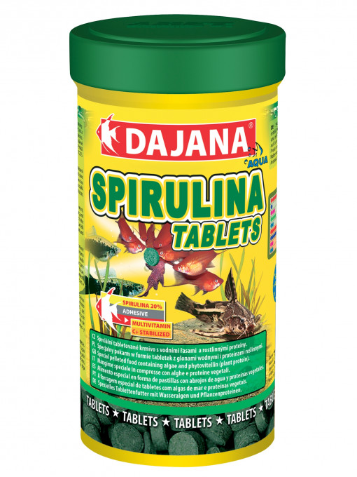 Tablete de Spirulina, 250 ml, DP053B