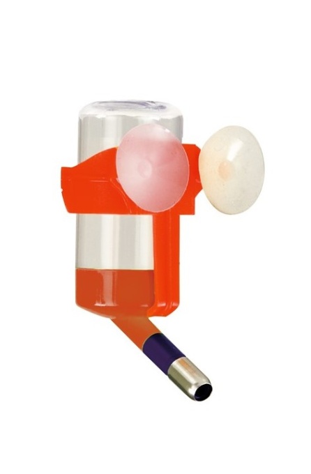 Adapator Transparent din Plastic cu Ventuza, 75 ml, Diferite Culori, 40235070