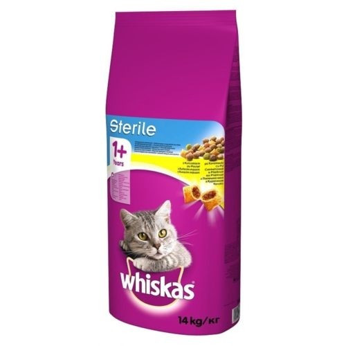 Whiskas Uscat 14kg Steril, Pui