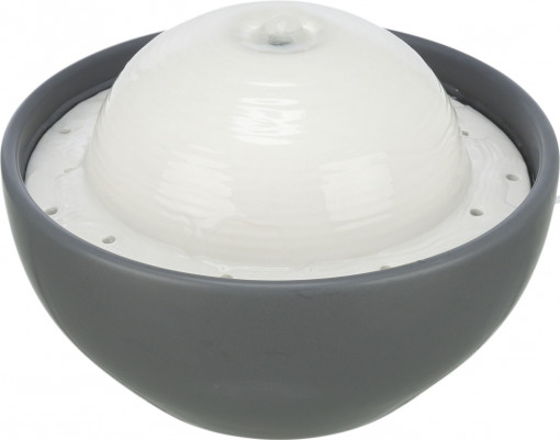 Adapator Automat, Vital Dome, Ceramic, 1.5 l/20x10x20 cm, Gri/Alb, 24448