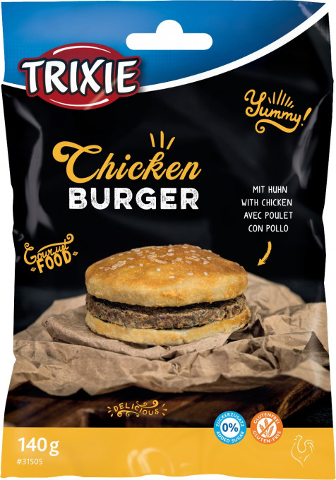 Recompensa Caini Burger de Pui 140 g, 31505