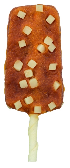 Recompensa Pentru Caini, Denta Fun, Inghetata Cu Pui si Cascaval, (10buc/Set)-Pret Bucata, 91970