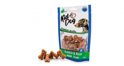 Recompense Oscioare cu Iepure si Orez, 250 g, A04821