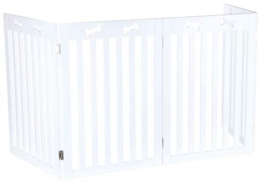 Separator Camere pentru Caini 4 Parti, 60-160 x 75 cm, 39457