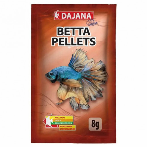 Betta Pellets, 8 g, DP124S
