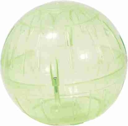 Jucarie pentru hamsteri bila, verde, 11 cm, Y011