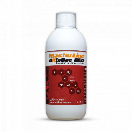 MasterLine All in One Red, 500 ml