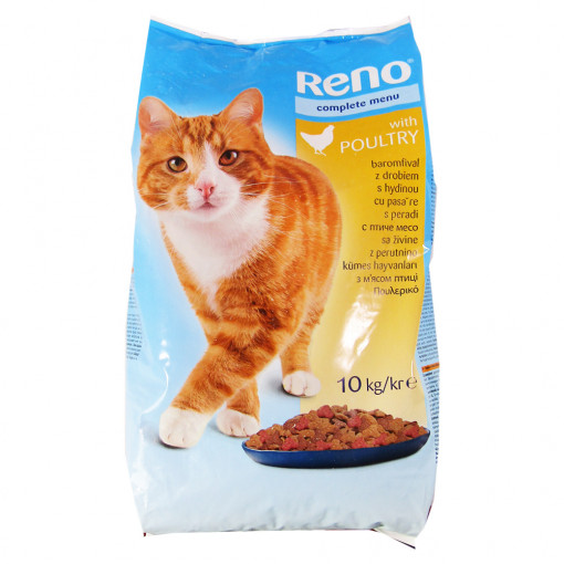 Reno Cat Complete Menu Pui, 10 kg