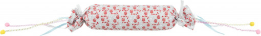 Jucarie cu Catnip din Stofa, Forma de Bomboana, 34cm, 92546