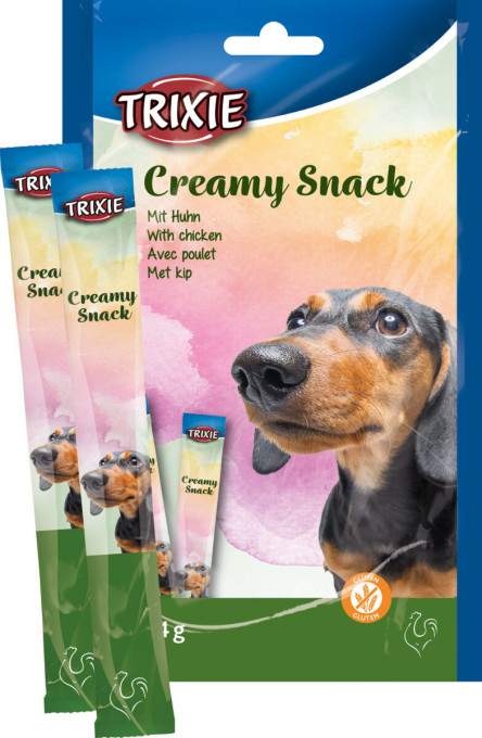 Recompense Pentru Caini, Creamy Snacks Cu Pui, 5 × 14 g, 31900