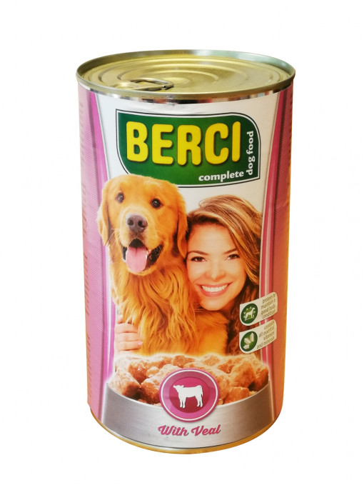 Conserva Dog Berci Vitel, 1240 g