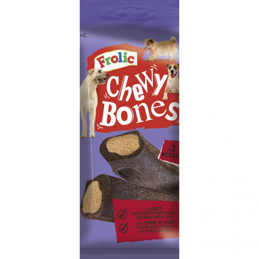 Frolic Chewy Bones 170 g Recompensa pentru, Caini