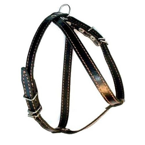 Ham L4 Piele Captusit 66-83 cm/20 mm - Negru
