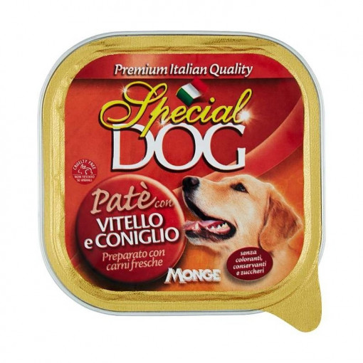 Pate Special Dog, Vitel/Iepure, 300 g