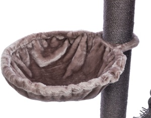 Ansamblu Cat Tree XXL Andres, 70x48x190 cm, Capuccino, 44713 - Img 4