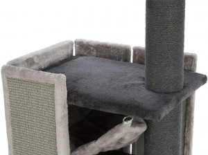 Ansamblu De Joaca Pentru Pisici, Arianna 52 × 112 × 40 cm, Gri, 44464 - Img 6