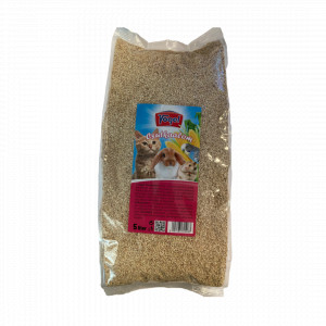 Asternut Pentru Pisici/Pasari/Rozatoare, Din Stiuleti De Porumb, 5 l/2 kg