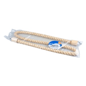 Bat pentru Colivie, din Bumbac si Sisal, 130-140 x 2 cm - Img 5