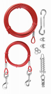 Cablu cu arc, 45 kg, 15 M: rosu, 2293