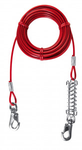 Cablu cu Arc, Rosu, Dimensiune 8 m/Pana la 50 kg