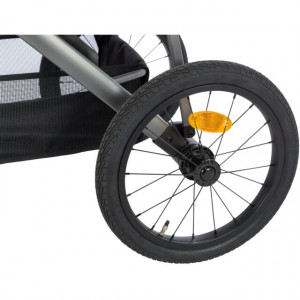 Carucior Buggy Pana La 20 Kg, 3 Roti, 60 x 112 x 120 cm, Negru/Petrol, 28960