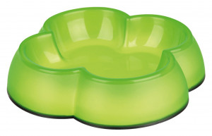 Castron Plastic Pentru Pisici, Antiderapant, Transparent, 0.25 l/14 cm, Diverse Culori - Img 3