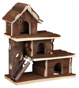 Casuta pentru Rozatoare, Ta mmo, Lemn, 25 x 30 x 12 cm