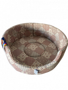 Cos Burete Textil Rotund 50cm Diverse Culori - Img 1