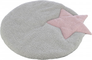 Covoras Junior, Diverse Culori, Culoare Gri/Lila Deschis, Dimensiune 55 x 61 cm - Img 4