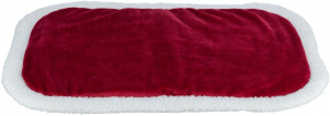 Covoras Xmas Nevio, 75 x 47 cm, Alb/Rosu