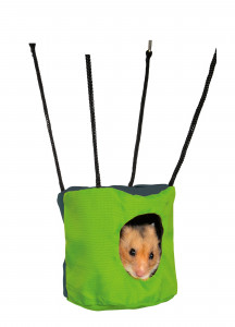 Culcus pentru Hamsteri, cu Sistem de Suspendare, 10 x 9 cm, Diverse Culori