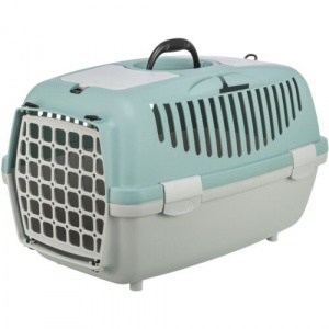 Cusca de Transport Capri 2, XS-S, 37 x 34 x 55 cm/Pana la 8 kg, Culoare Gri Deschis/Salvie