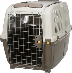 Cusca de Transport Skudo, IATA, Taupe/Nisip, Marime M–L, Dimensiune 63 x 70 x 92 cm/Pana la 40 kg