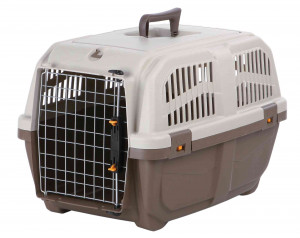 Cusca de Transport Skudo, IATA, Taupe/Nisip, Marime S, Dimensiune 40 x 39 x 60 cm/Pana la 24 kg