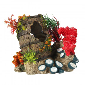 Decor Artefact Scufundat 2, 15,3 x 11,6 x 13,7 cm